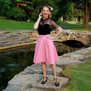 The Lana Skirt in Pink
